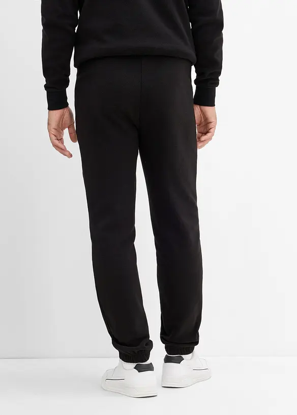 Joggingbyxa av fleece, Regular Fit, bonprix