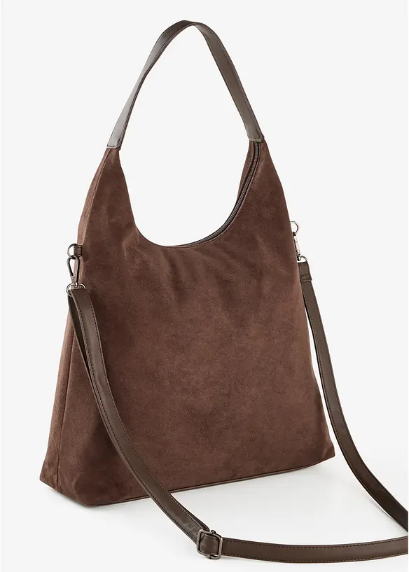 Handv&auml;ska med mockalook, bonprix