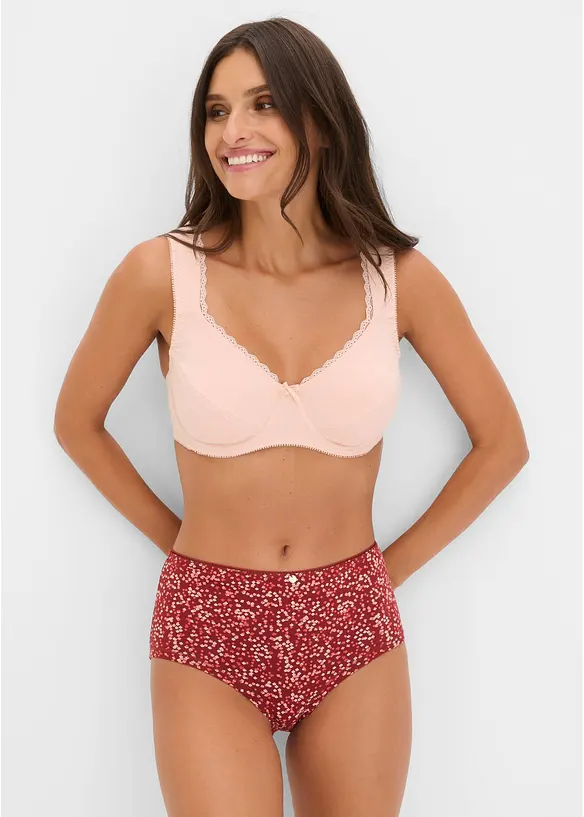 Maxihipstertrosa (4-pack), bonprix