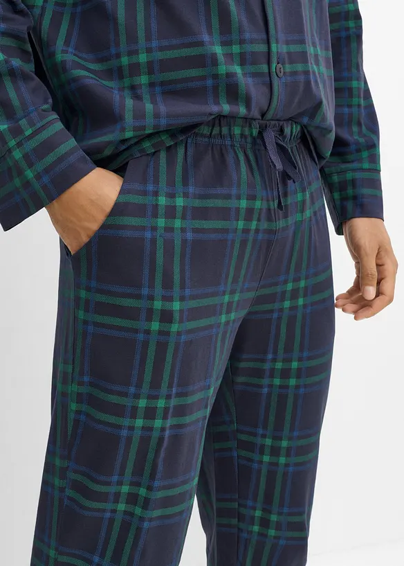 Pyjamas i mjuk flanell, bonprix