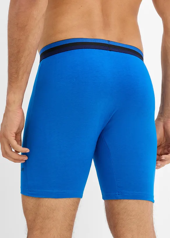 Boxerkalsong i tajt modell med mjuk bomull (3-pack), bonprix
