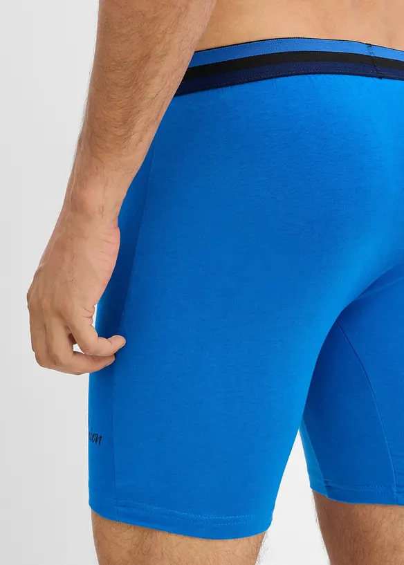 Boxerkalsong i tajt modell med mjuk bomull (3-pack), bonprix