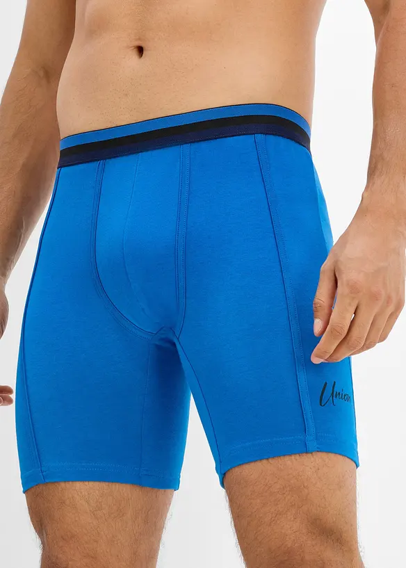 Boxerkalsong i tajt modell med mjuk bomull (3-pack), bonprix