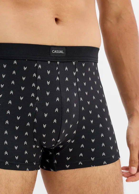 Boxerkalsong i tajt modell med mjuk bomull (4-pack), bonprix
