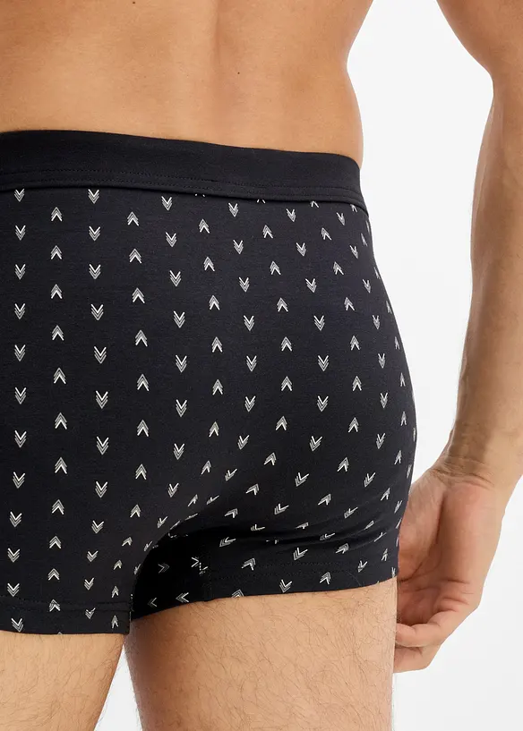 Boxerkalsong i tajt modell med mjuk bomull (4-pack), bonprix
