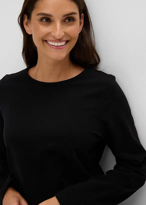 Pyjamas av mjuk bomull och leggings, bonprix