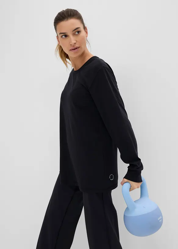 Tr&auml;ningstopp med bomull, snabbtorkande, bonprix