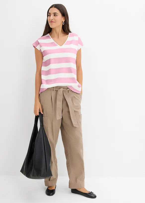 Randig topp, bonprix