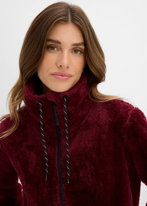 Jacka i teddyfleece, bonprix