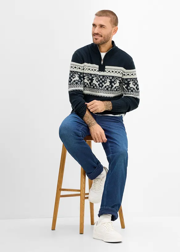 Tr&ouml;ja med lusem&ouml;nster, i Regular Fit, bonprix