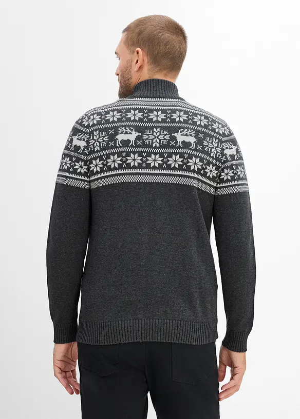 Lusem&ouml;nstrad cardigan i Regular Fit, bonprix