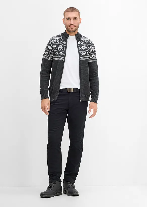 Lusem&ouml;nstrad cardigan i Regular Fit, bonprix