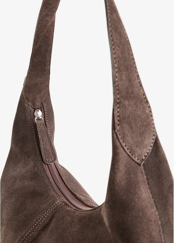 Shoppingv&auml;ska i mockaskinn, bonprix