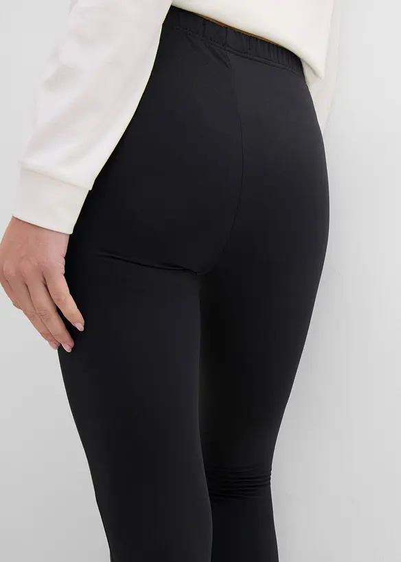 Termoleggings med res&aring;rmidja, bonprix