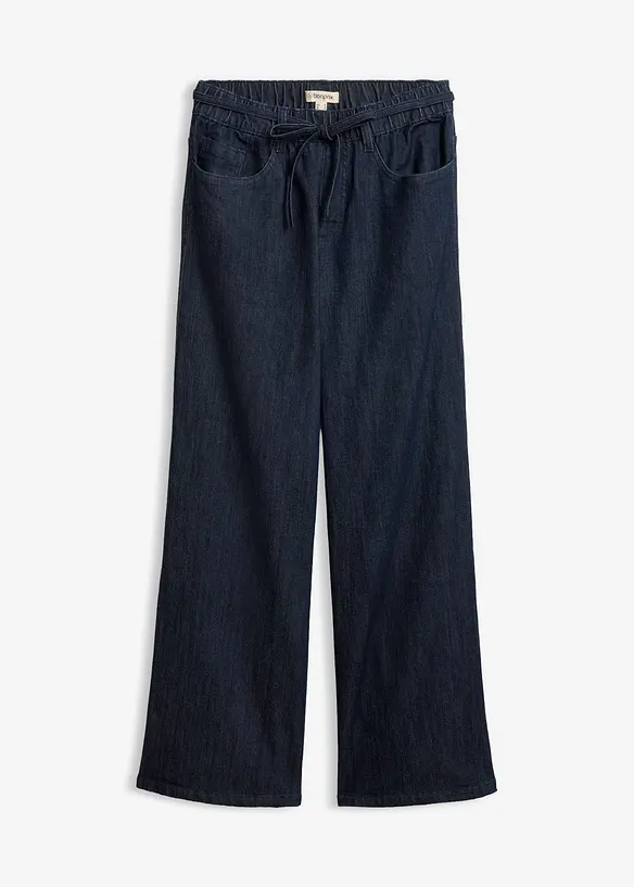 Jeans i Straight modell med Mid Waist, bonprix