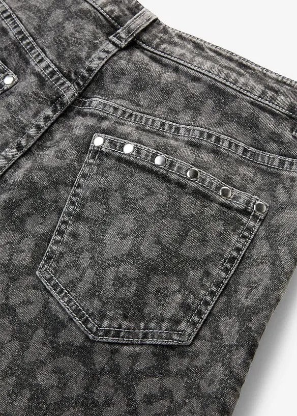 Jeans i Straight modell med High Waist, bonprix