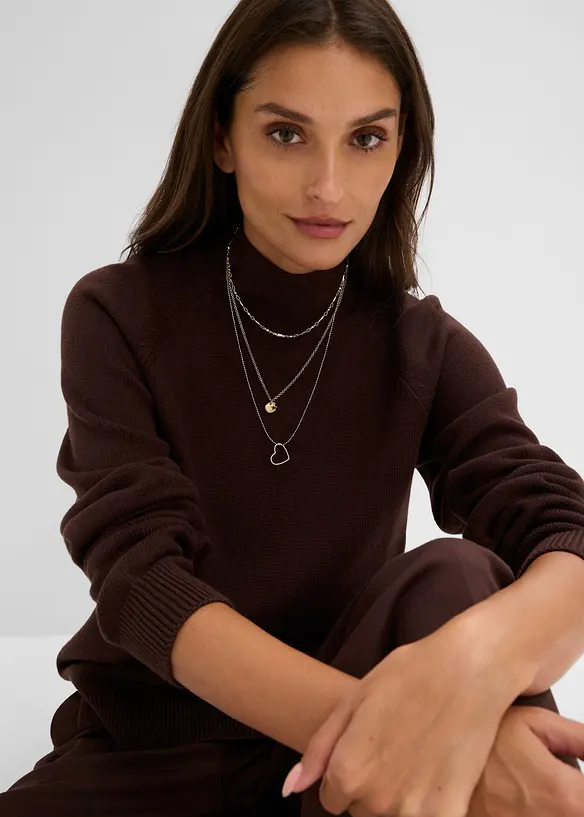 Halsband med olika h&auml;ngen (3 delar), bonprix