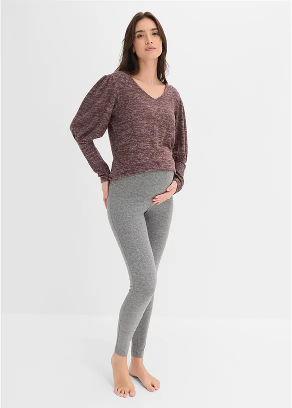 Mammaleggings av ekologisk bomull, bonprix
