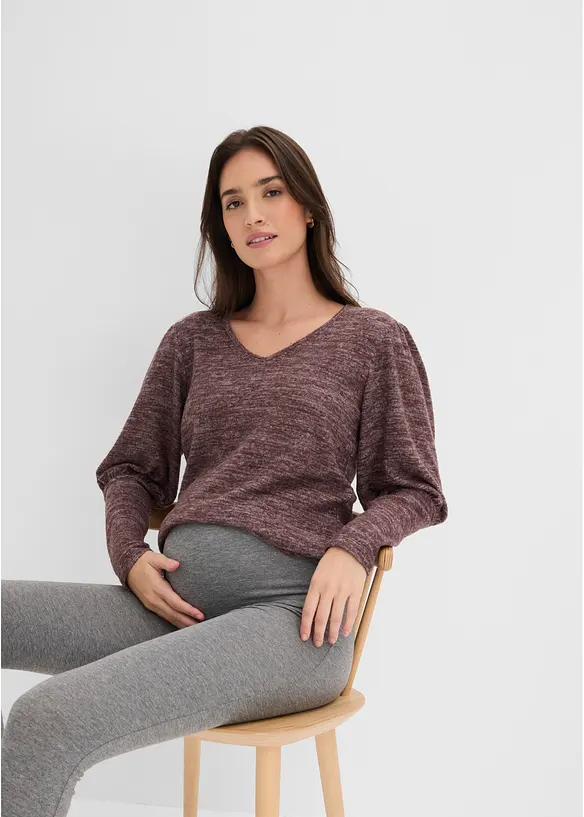 Mammaleggings av ekologisk bomull, bonprix