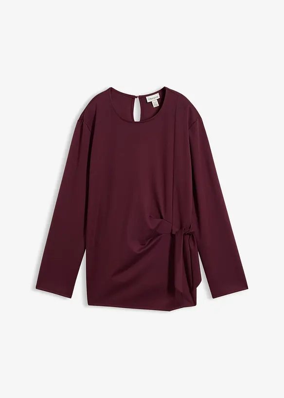 L&aring;ng&auml;rmad topp med asymmetrisk nederkant, bonprix