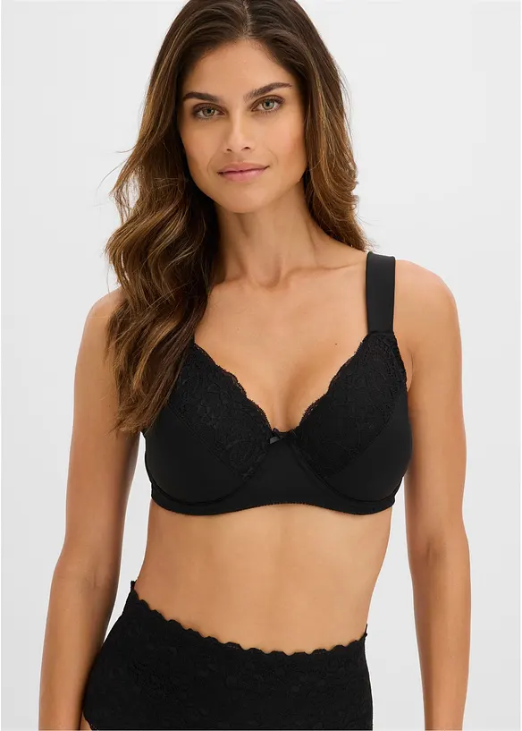 Minimizer-BH med vadderade axelband (3-pack), bonprix
