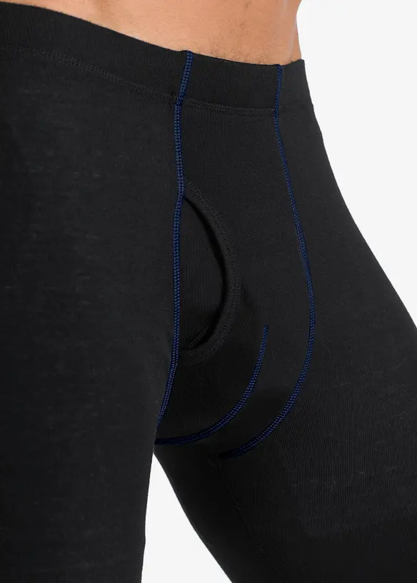 V&auml;rmande l&aring;ngkalsong med fuskgylf, bonprix