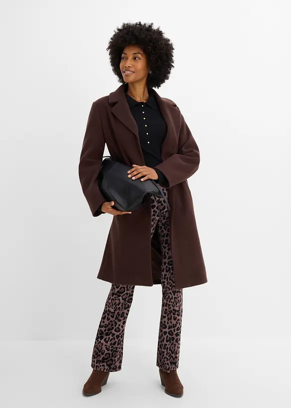 Leggings i mjuk sammet, bonprix
