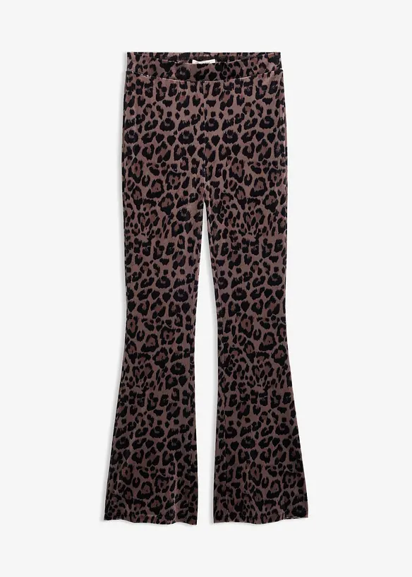 Leggings i mjuk sammet, bonprix