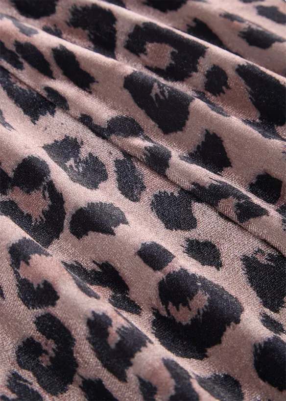 Leggings i mjuk sammet, bonprix