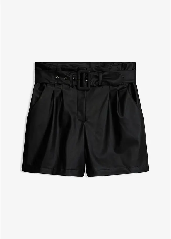 Shorts i skinnimitation, med sk&auml;rp, bonprix