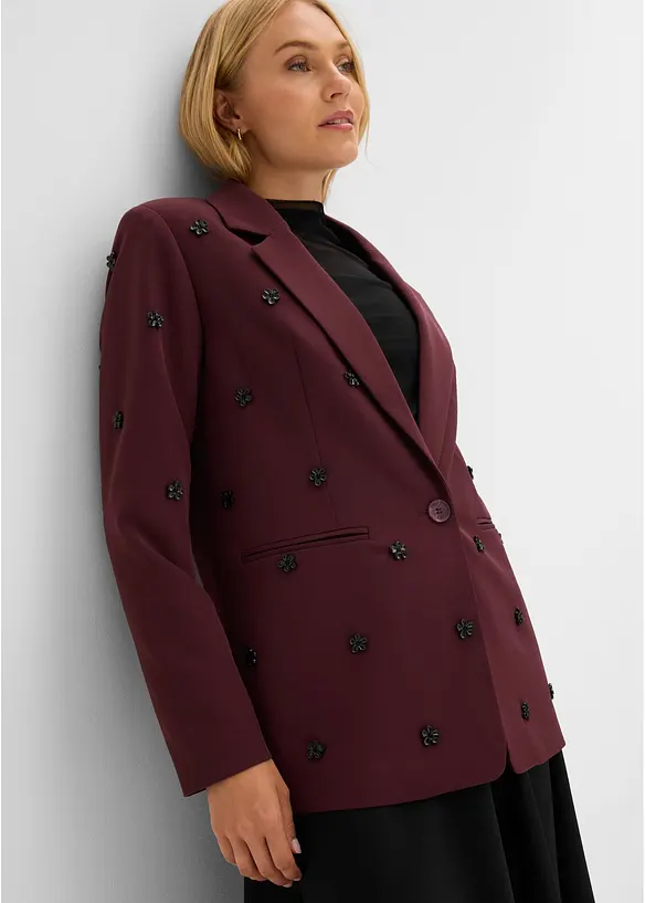 Oversizekavaj med fina detaljer, bonprix