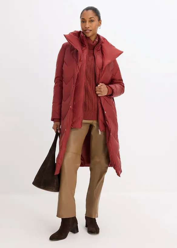 Dunkappa med 2-i-1-look, bonprix