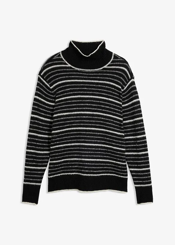 L&aring;ng tr&ouml;ja i mjuk ylleblandning med alpackaull, bonprix