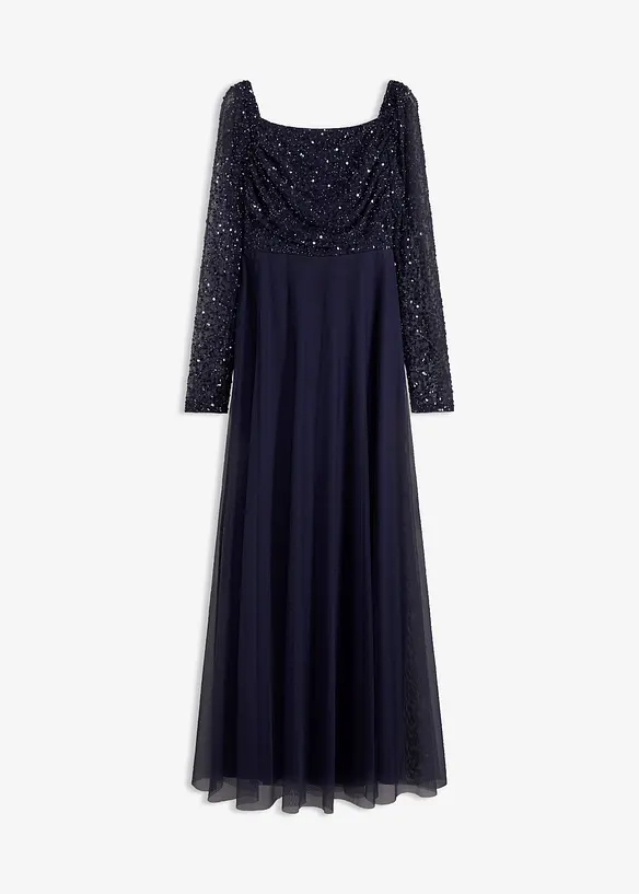 Festkl&auml;nning med paljettbroderi, bonprix