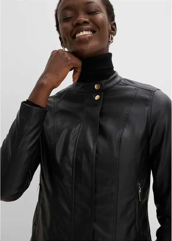 Jacka i skinnimititation, bonprix