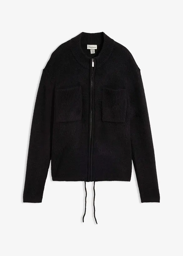 Finstickad cardigan, bonprix