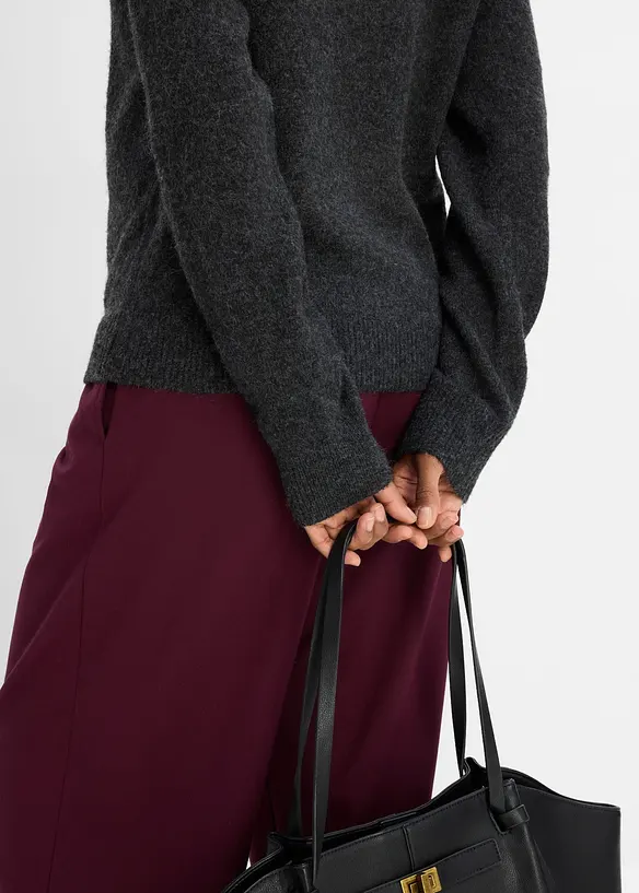 Cardigan med gnistrande paljetter, bonprix