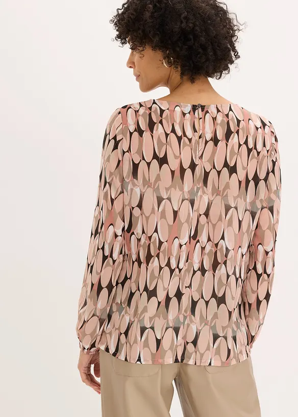Blustunika i chiffong, bonprix