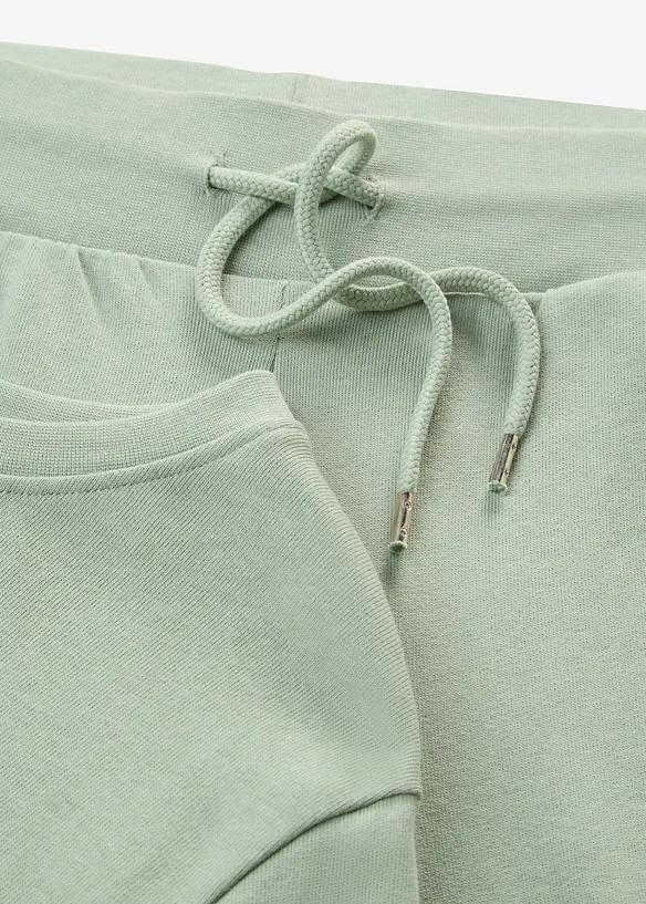 Tr&auml;ningsoverall i bomull (2-delat set), bonprix