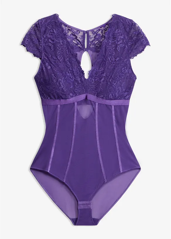 Body med mjuk spets, bonprix
