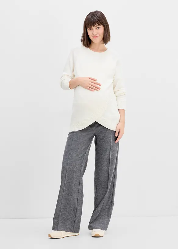 Vid mammabyxa med stretch, bonprix