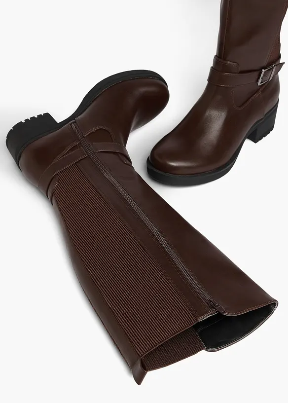 St&ouml;vel med elastiska inf&auml;llningar, bonprix