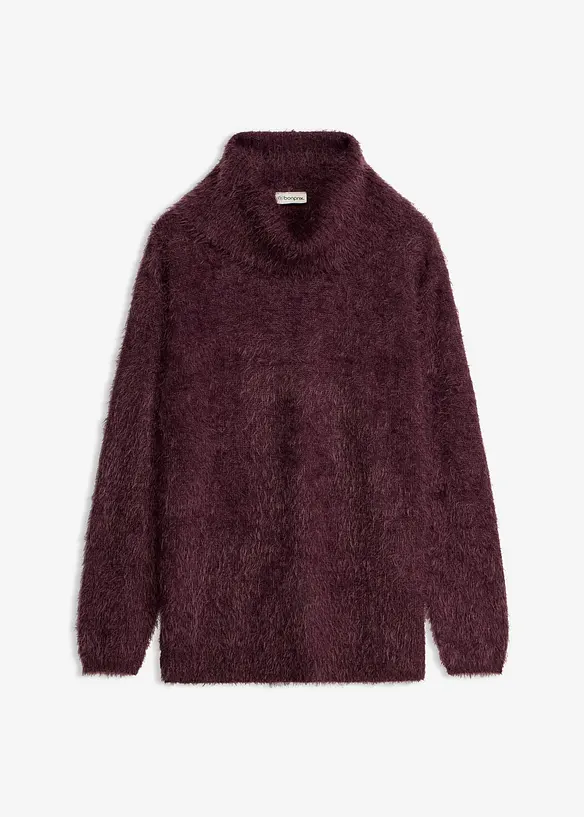 Polotr&ouml;ja i mjukt fj&auml;dergarn, bonprix