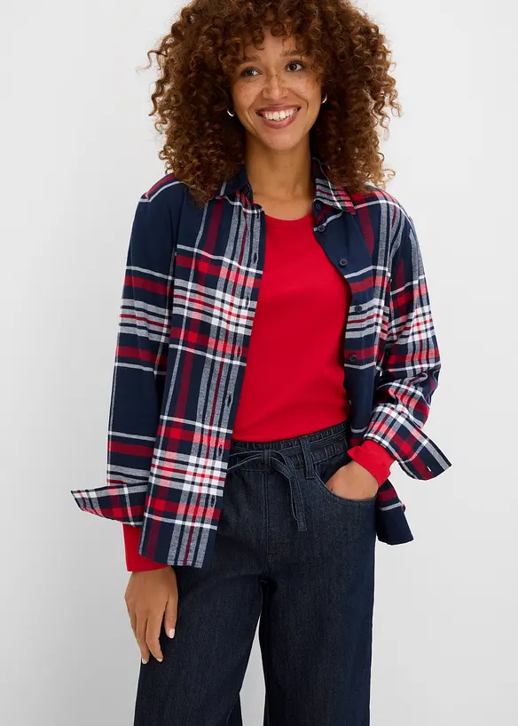 Jeans i Straight modell med Mid Waist, bonprix