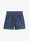 bl&aring; denim, used-look