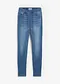 bl&aring; denim, used-look