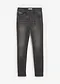 svart denim, used-look