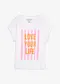 vit/rosa/klar orange, med tryck