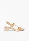 beige/brun/guld