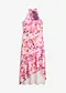 cerise/lila blommig